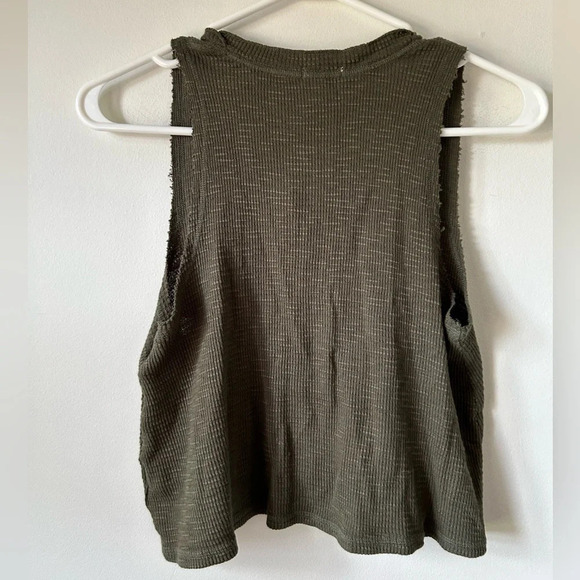 Aerie Green Tank  Top - Picture 2 of 4